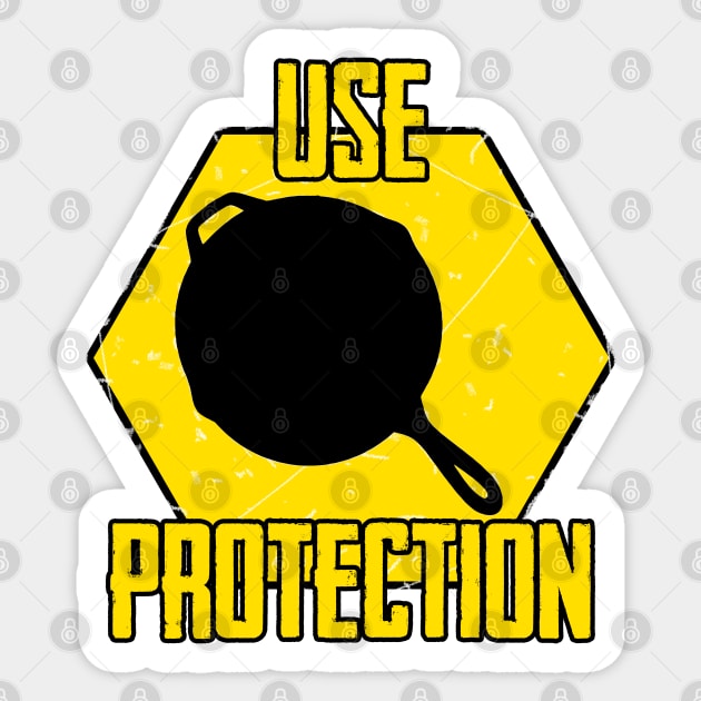 Use Protection Sticker by K-D-C-13